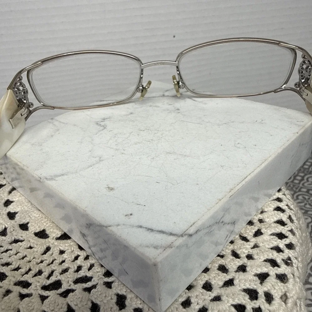 Vogue VO 3661-B 835 Gold Tan Ivory Rectangle Sunglasses Frames 52-16 130